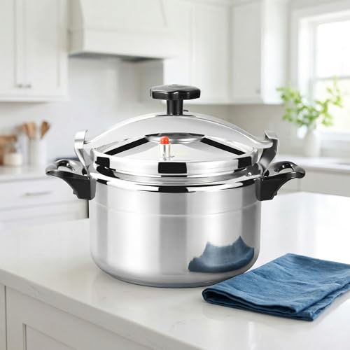 PRETYZOOM 11Qt Pressure Cooker Stainless Steel, One-hand Lock Cooking Pot by PRETYZOOM - Image 6