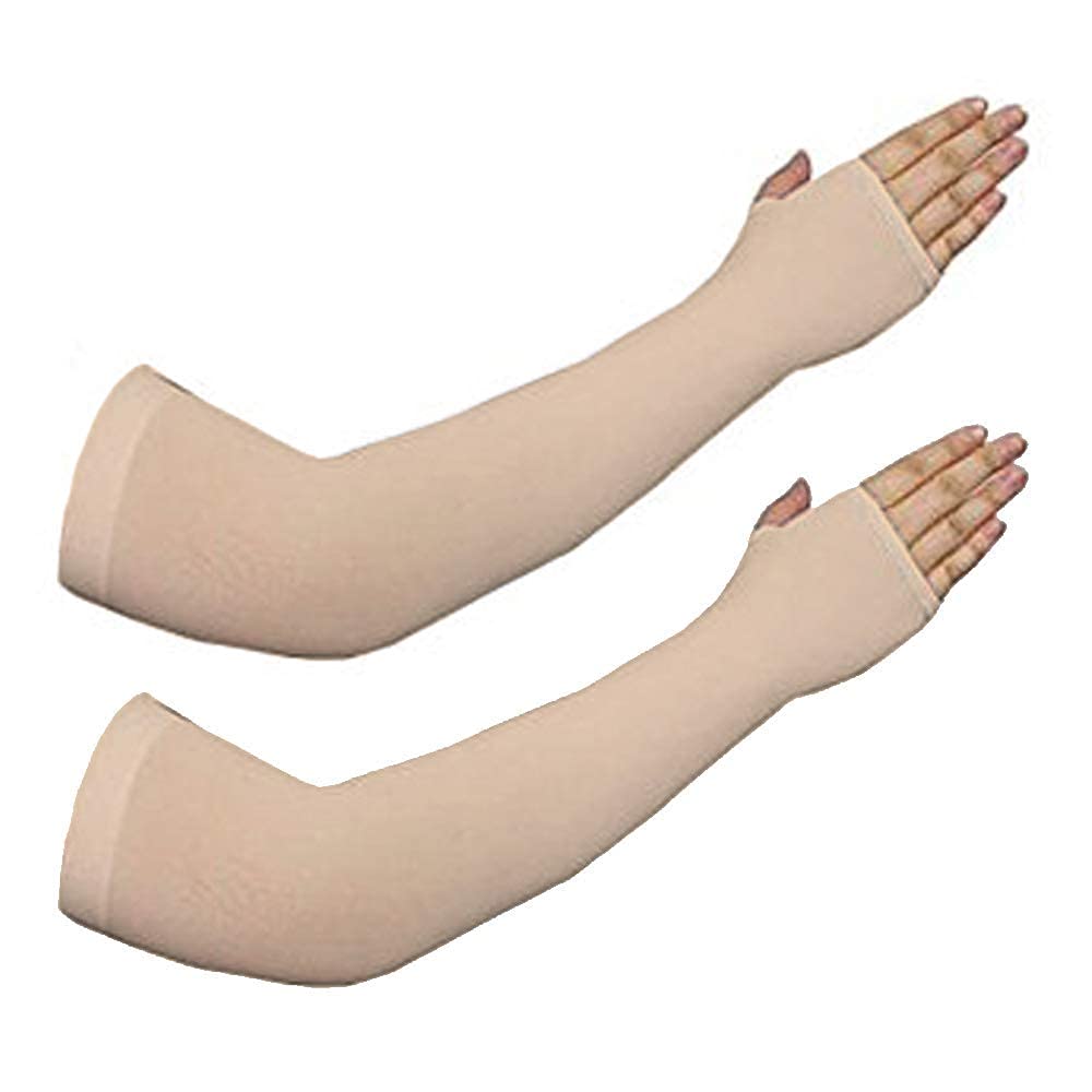 naith Cotton UV-Protection Hand Socks With Finger Arm Sleeves (1 Pair) for Women Men - Skin Color for Bike Riding, Cycling, Hiking, Driving, Sports-picture-51