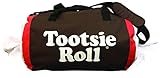 Rasta Imposta Tootsie Roll Candy Fun Duffle Overnighter & Weekender Duffel Bag, 15.5” x 13' x 7', Girls Boys Adult