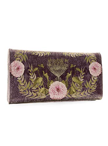 Papaya: Tri Fold Wallet, Clutch Checkbook Wallet for Women, Artistically Designed Ladies Wallet (Grow) - Thumbnail 2