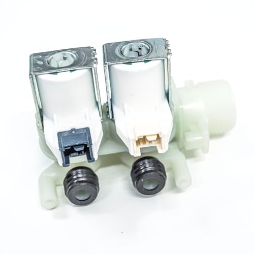 JPshop - Électrovanne double charge eau machine à laver compatible avec Ariston - Indesit