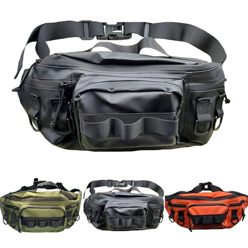 Chardime Mens Lightweight Fishing Fanny Pack - Sling Pack