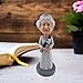 Hand-Crafted Queen Elizabeth II Bobblehead Alexandra Mary Windsor 2022 Queen Elizabeth II Platinum Jubilee Souvenirs 70th Anniversary Desktop Decorations Her Majesty Resin Statue Shaking Figure Doll's