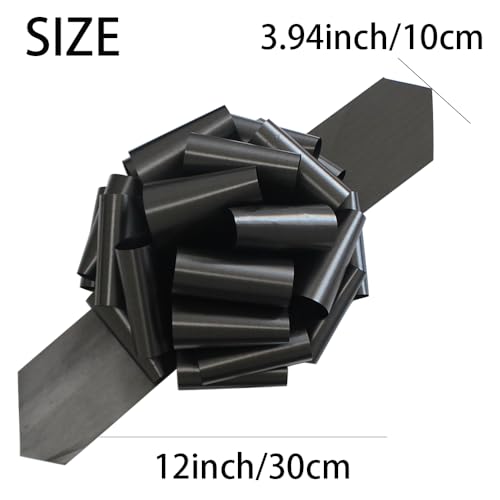 Lhmtfcyy 1 Pcs Giant Bow,Large Gift Bow,12 ""Metal Giant Bow Suitable For Bicycles,Household Appliances,Christmas thumb #1