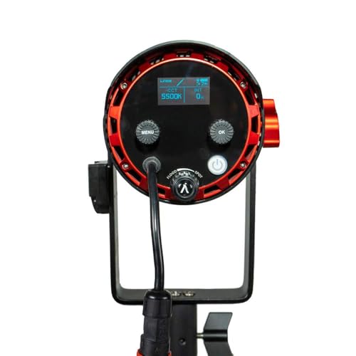 Image of Aputure 60x Aputure Light Storm LS 60x Bi-Color LED Light 30000lux @1m, CRI 95+ TLCI 95+Built-in 9 Lighting FX, Support NP-F970 Battery, Includes Barn Doors Support Sidus APP Control