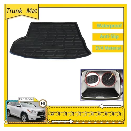 Tapis coffre résistant pour éviter les taches sur Highlander MK3 - 2
