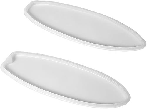 BESPORTBLE 2 moldes de bandeja de resina para tabla de surf, moldes de resina epoxi de silicona para bricolaje de resina, olas del océano, bandeja BESPORTBLE 2 moldes de bandeja de resina para tabla de surf, moldes de resina epoxi de silicona para bricolaje de resina, olas del océano, bandeja