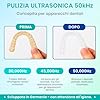 mfa® | Pulitore a ultrasuoni per protesi dentarie, apparecchi ortodontici, bite, retainer, aligner, dentiere, dispositivi occlusali, gioielli | Ultrasonic Dental Cleaner