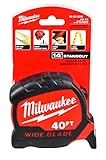 Milwaukee 48-22-0240 40 ft. x 1.3 in. Wide Blade Tape Measure (Single Pack)