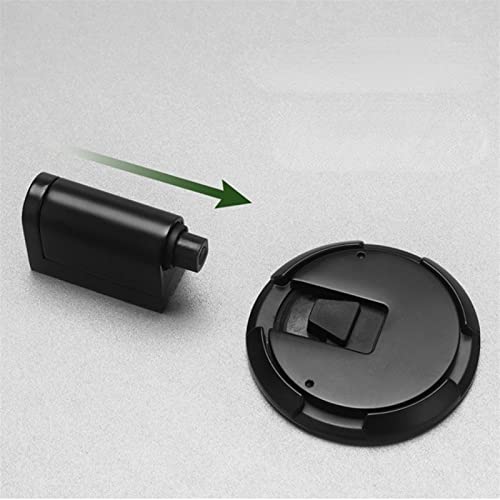 Batente de porta sem perfuração, preto, automático, piso, porta, cinza, móveis, bujão de ouro para b
