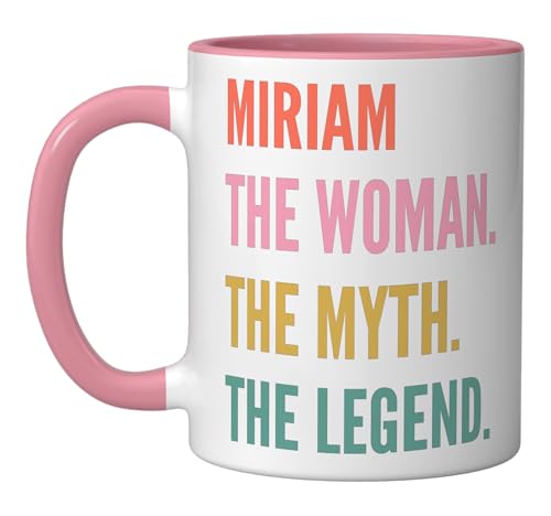 Taza cerámica para mujer Funny First Name Miriam 11 oz miniatura 1