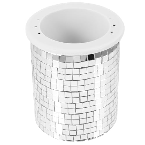 Pot de fleur disco à surface miroir réfléchissante et structure légère