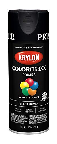 Image of Krylon K05581007 COLORmaxx Spray Paint, Aerosol, Black