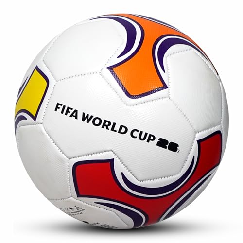 Image of Hamleys FIFA World Cup 2026 Official Licensed Merchandise | Size 5 Football | White