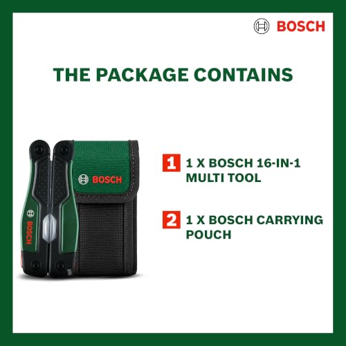 Bosch 16-in-1 Multi-Tool (Multifunktionswerkzeug zum Heimwerken, Outdoor und Camping; Edelstahl; Verriegelungsfunktion; Softgrip; 16… – Ansicht 4