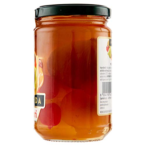 Mostarda, Frutas em Conserva (Pêssego, Figo, Pera, Cereja) Cloetha 380g