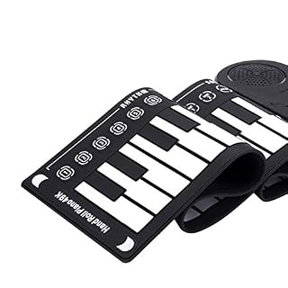 CHENZHANMAOYI 49 laminés à main Clé pliante Organ gel de silice Portable Main Piano Roll Les enfants débutants Piano électronique Clavier roulant - Les Beatles, Paul McCartney, John Lennon, RIngo Starr, George Harrison CHENZHANMAOYI 49 laminés à main Clé pliante Organ gel de silice Portable Main Piano Roll Les enfants débutants Piano électronique Clavier roulant – Image 2