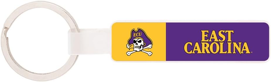 Desert Cactus East Carolina University Keychain - Official ECU Pirates Car Keys Holder (Acrylic Keychain)
