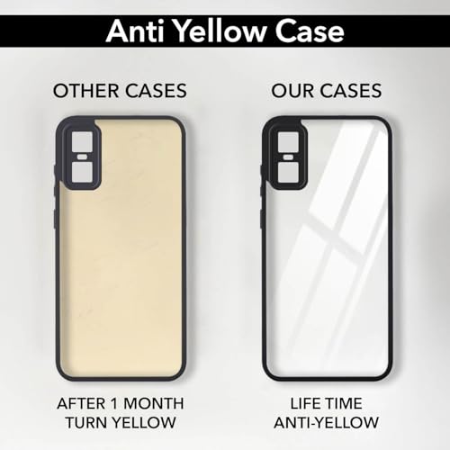 Image of Jkobi Ultra-Hybrid Back Cover Case for Infinix GT 30 Pro (Lifetime Anti Yellow | Anti Scratch | Crystal Clear Shockproof)