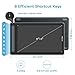 XPPen Deco LW Wireless Drawing Tablet- 10x6 Bluetooth Graphic Tablet with Battery-Free X3 Digital Stylus Wireless Drawing PAD Compatible with Chrome, Windows 11, Linux, Mac, and Android (Black)
