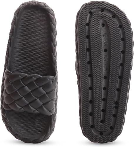 Image of Slipper for Women and Girls Flip Flops Summer Anti Skid Soft Pvc Sole Slide Home Indoor Slippers for Bedroom chappal