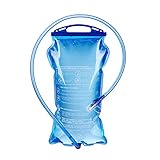 ✔️ APLICACIONES -- La práctica vejiga de hidratación es perfecta para su maratón al aire libre, correr, caminar, andar en bicicleta, acampar, mochilear.