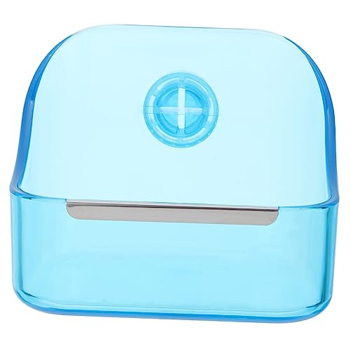 Garneck 1pc Pet Cage Food Bowl Dispenser Durable Feeding Dish for Hamster and Rabbit Lightweight Design Easy to Reduces Waste for Small Animals