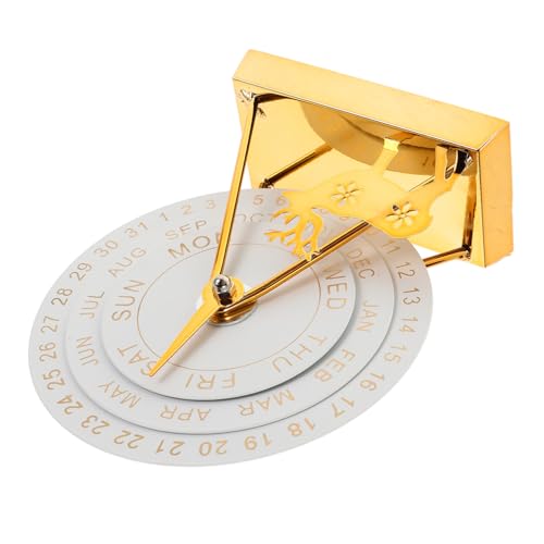 Calendrier manuel réutilisable bois et métal, cadeau idéal et décoration de bureau