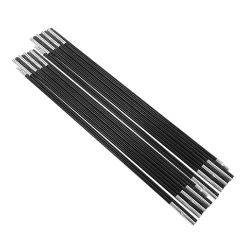 Arceau Tente 5350 L,Tige Fibre De Carbone Pour Tente,Kit De Mât De Tente De 4.9M Barree Mât De Tente De Cam En Fibre De Verre Barres Télescques Régles Kit De Cadree Tentes Légers Repment Pour La Rando – vue 2