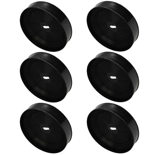 6x Trade-Shop Aktivkohlefilter 170 x 34mm kompatibel mit Oranier KSC700, KSC 700, 9208 95, 920895 / Ersatzteil für Dunstabzugshauben, Umlufthauben