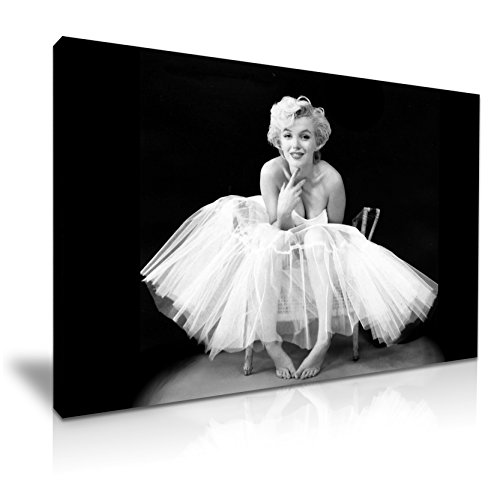 Marilyn Monroe Ballerina Canvas Wall Art Picture Print 76 cm x 50 cm