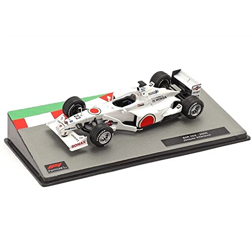 OPO 10 - Miniature car Formula 1 1/43 compatible with BAR 002 - Jacques Villeneuve - 2000 - FD092, Red
