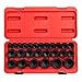 Sunex 2645 1/2-Inch Drive Metric Impact Socket Set, 26-Piece