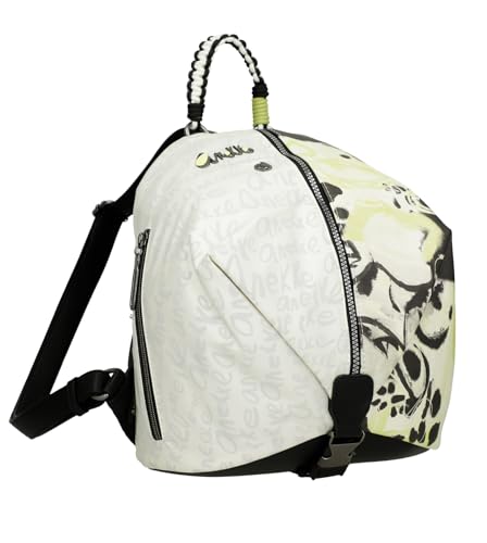 Mochila Antirrobo Memories - Diseño Único con Aperturas Seguras y Material Flexible | Estilo Urbano y Moderno | Medidas: 27x32x16 cm