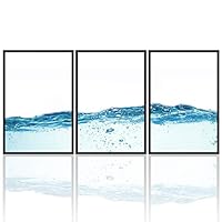 3 Piece Framed Canvas Wall Art Beautiful Landscape Canvas Prints Home Artwork Decoration for Living Room,Bedroom - 16