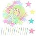 Luminoso Pegatinas de Pared, FANDE 118 Pzas Pegatinas de Pared Luna y Estrellas, Decoración de Pared para Dormitorio de Niños, DIY Decoración de la Habitación Para Chico Niña Bebé, Casa Interior Mural