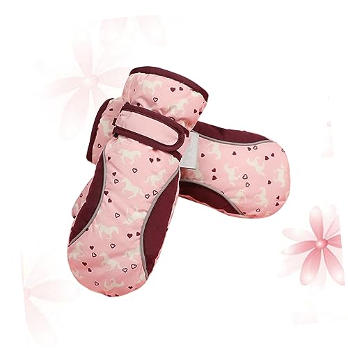 Didiseaon 3 Pçs Manter Luvas Quentes Crianças Luvas De Esqui Crianças Fazendo Luvas De Boneco De Nev