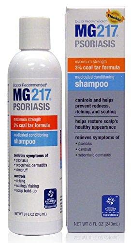MG217 Medicated Conditioning Coal Tar Formula Shampoo 8 oz (Pack of 8)