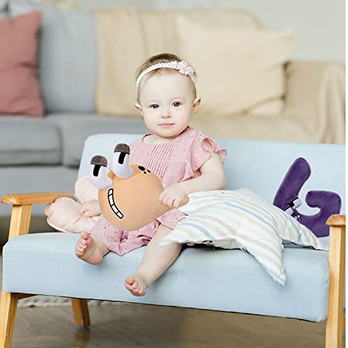 Komeriiy Alphabet Lore Plush Toys, 26 Letter Series Plushies, Soft Pillow Decoration Of Fun Stuffed Plush, Holiday And Birthday Gifts For Kids(A26-Q) #TOP4