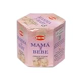 Backflow Incense Cones (Mama Baby) Total 40 Cones - HEM Incense from India