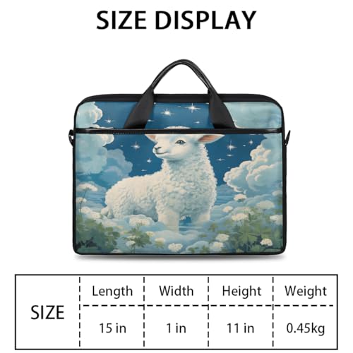 Cute Animal Sheep Laptop Bag 15 Inch Laptop Sleeve miniatura 2
