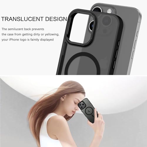 Coque antichoc iPhone 16 Pro MagSafe fine mate contre les chutes
