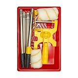 Lckiioy Rodillo de Pintura con Manejar, Corte Limpio, Rodillo de Pintura Manual, Corte Limpio para Techos de Pared de la HabitacióN del Hogar