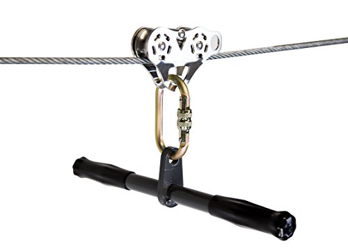 Zlp Manufacturing 200 Ft Ultimate Torpedo Zip Line Kit - 5/16" Galvanized Aircraft Cable For 350 Lb. Weight Limit #TOP2