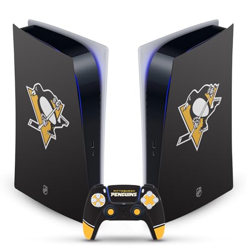 Autocollant Pittsburgh Penguins PS5 pour personnaliser votre espace de jeu de salon
