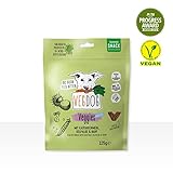VEGDOG Veggies Skincare hypoallergener Hundesnack (10 x 125 g) | Trainingssnack für Fell und Haut | Proteinsnack für Allergiker mit Kastanie und Hanf