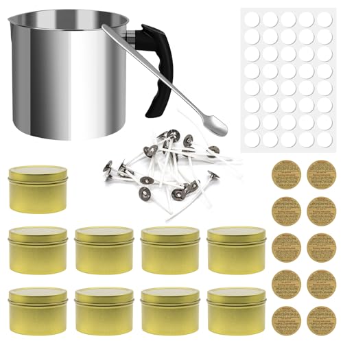 Kit para hacer velas con 92 piezas