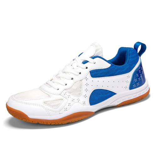 Zapatillas para pickleball y tenis de mesa con malla ligera y transpirable