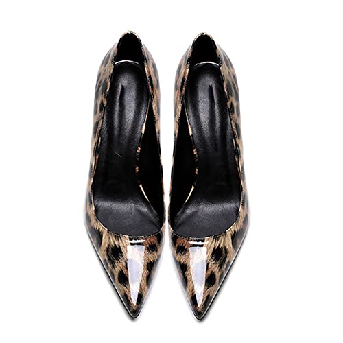 Talons hauts transparents à bout pointu pour femme - 6