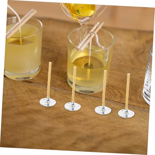 HOMSFOU 100 piezas mechas para hacer velas miniatura 6